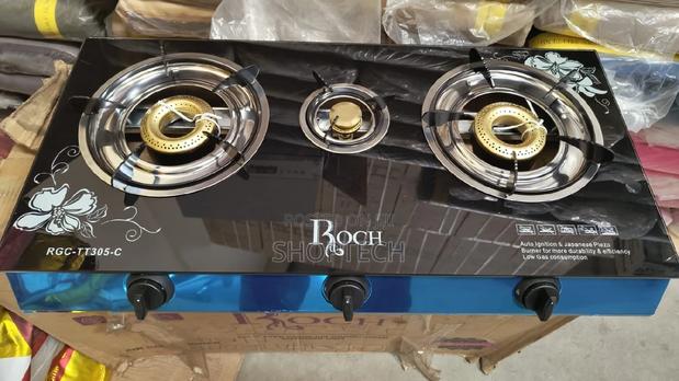 Roch 3 Burner Glass Cooker