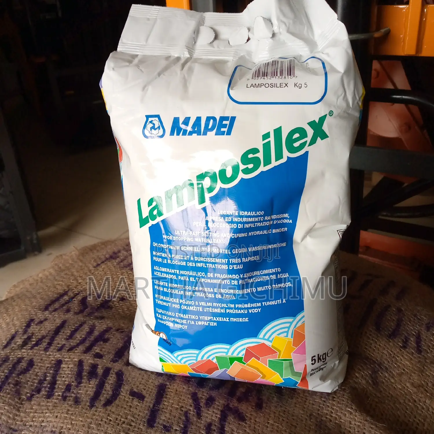 Mapei Lamposilex Instant Stopping If Water Leakage