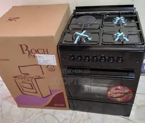 Roch Black 60×60 Standing 3+1 Cooker
