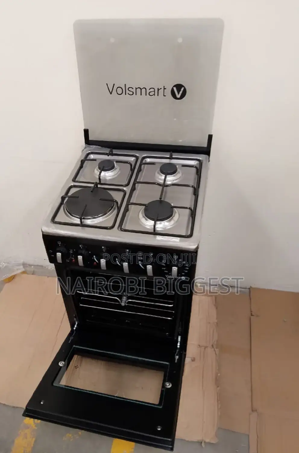 +Classic Volsmart 3+1 Standing Cooker With Electric