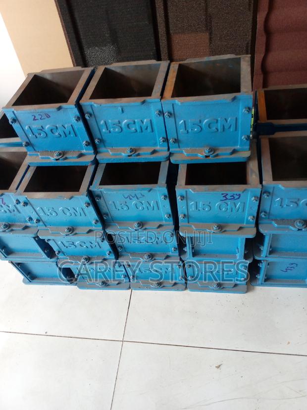 Concrete Testing Cube Moulds -Cast Iron Concrete Cube