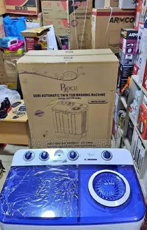 Roch RWM-10TTR-J Semi-Automatic Washing Machine, 10kgs