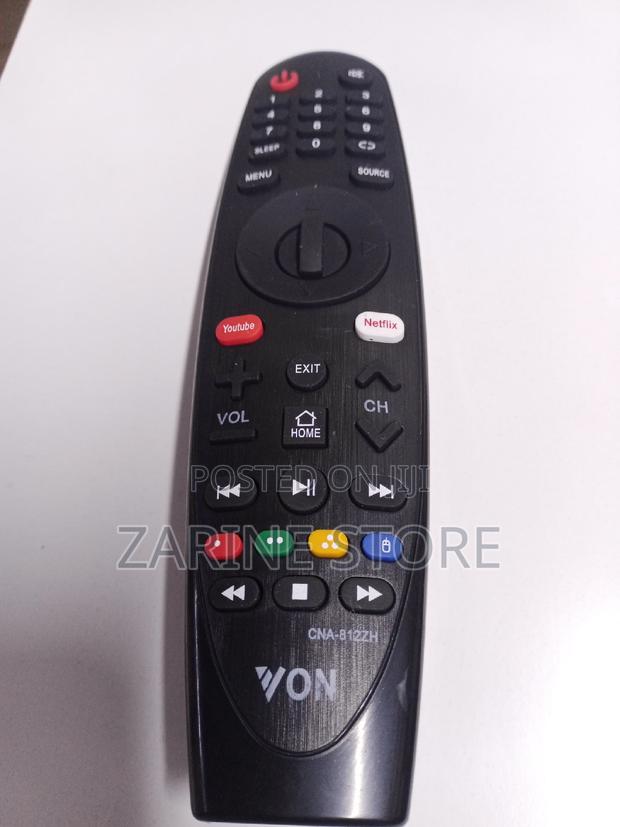 Von Smart Tv Remote Plus Free Batteries