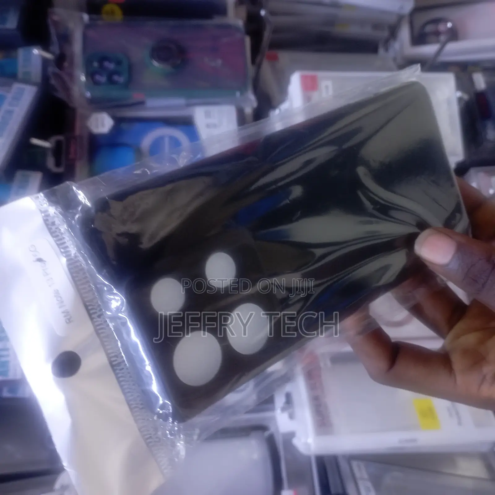 Redmi Note 13 Pro Back Cover Soft Silicone Shockproof Slim B