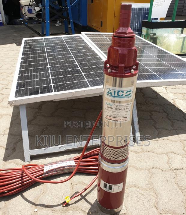 Solar Panels With It Pump