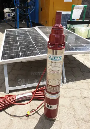 Solar Panels With It Pump