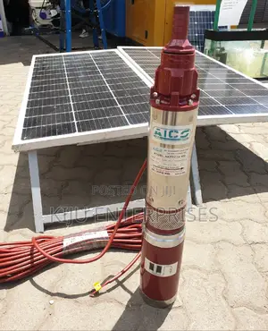 Solar Panels With It Pump
