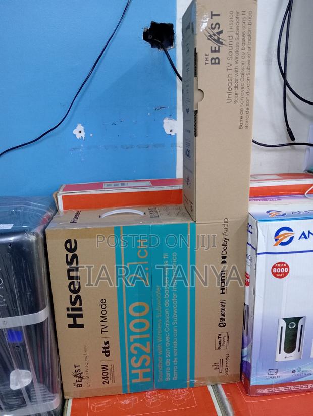 Hisense Hs2100 - 2.1ch Soundbar With Wireless Subwoofer - main view