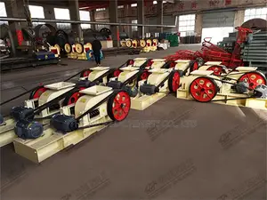 Limestone Smooth Double Roller Crusher Machine for Sale