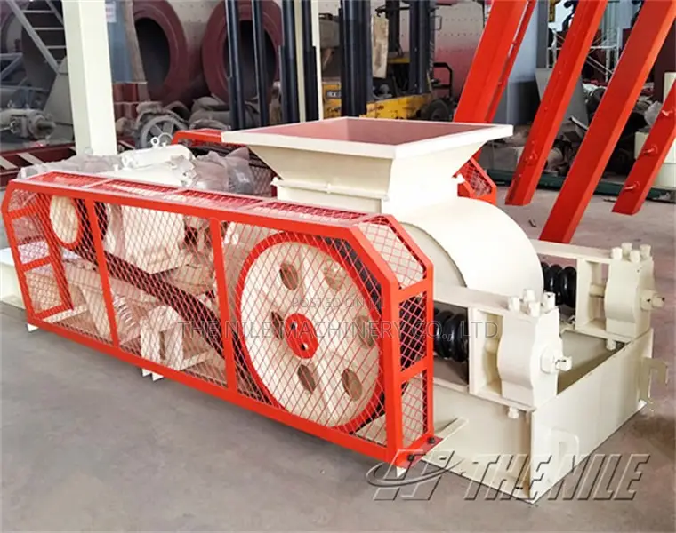 Limestone Smooth Double Roller Crusher Machine for Sale
