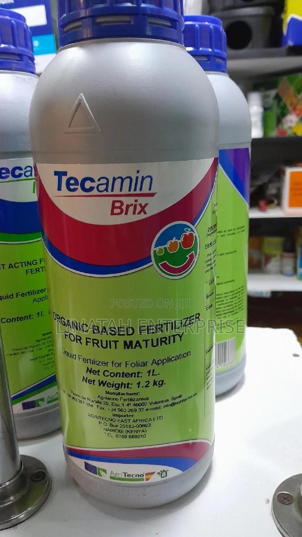 Tecamin Brix 1litre Organic Fertilzer Fruit Maturity