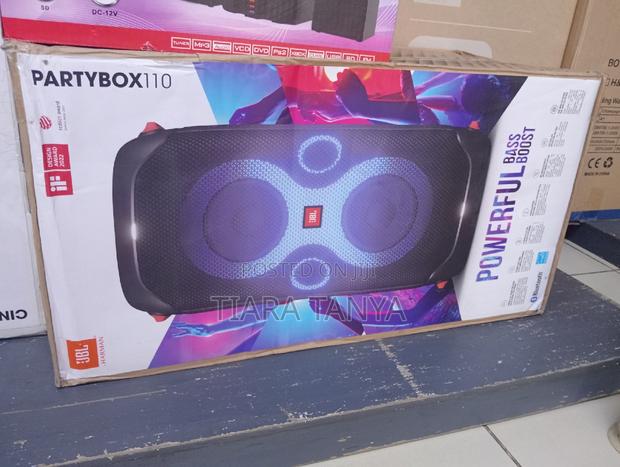 JBL Partybox 110 - Portable Party Speaker With Built- Lights - thumbnail 2
