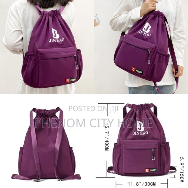 Versatile Drawstring Backpack