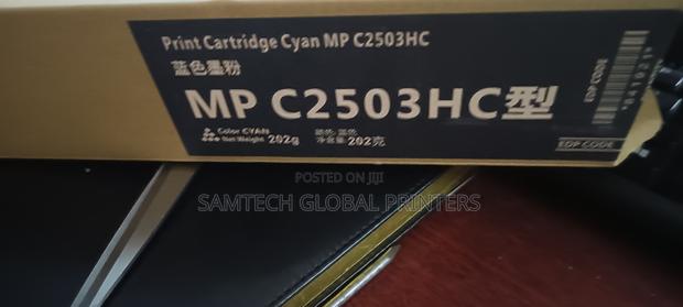 Genuine- Mp C2503 Tonners - thumbnail 2