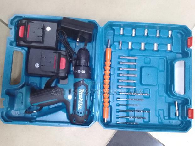 Makita Rechargeable Cordless Drill+ Drill Bits and Sockets - main view