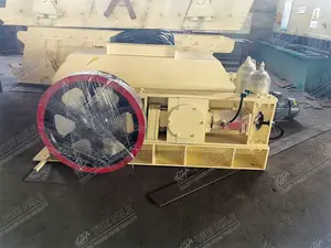 In Stock Lower Hardness Mines Mobile Double Roller Crusher