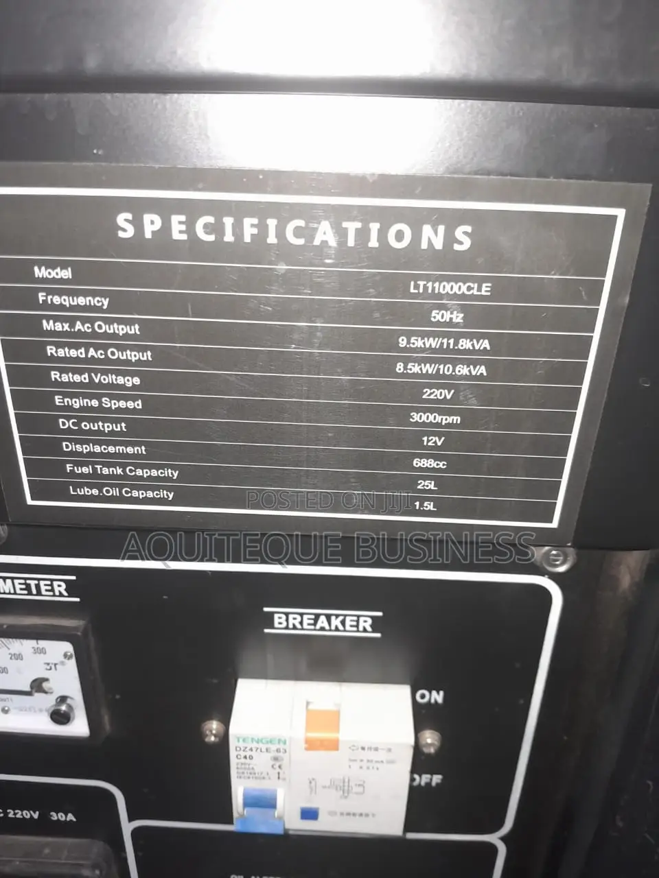Key Start 11KVA Generator