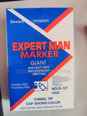 Marker Pens Dozen 12pcs Permanent Marker Pens - thumbnail 2