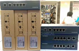 4 Port Poe Switch With 2 Up Link 96w Power