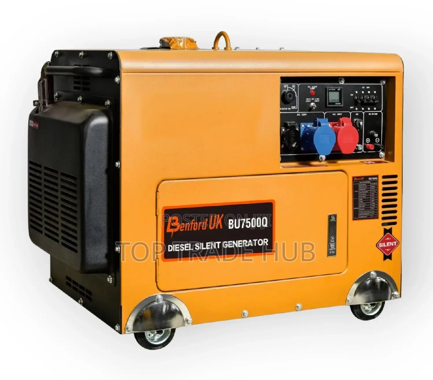 Benford-Uk Silent Diesel Single Phase Generator 8kva