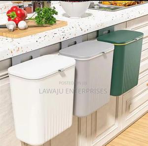 Green Cabinet Storage Bucket - main view