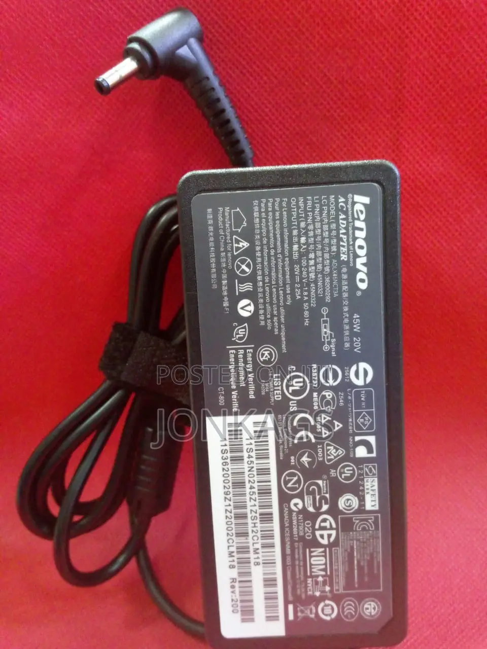 Lenovo Small Pin 20v 2.25A