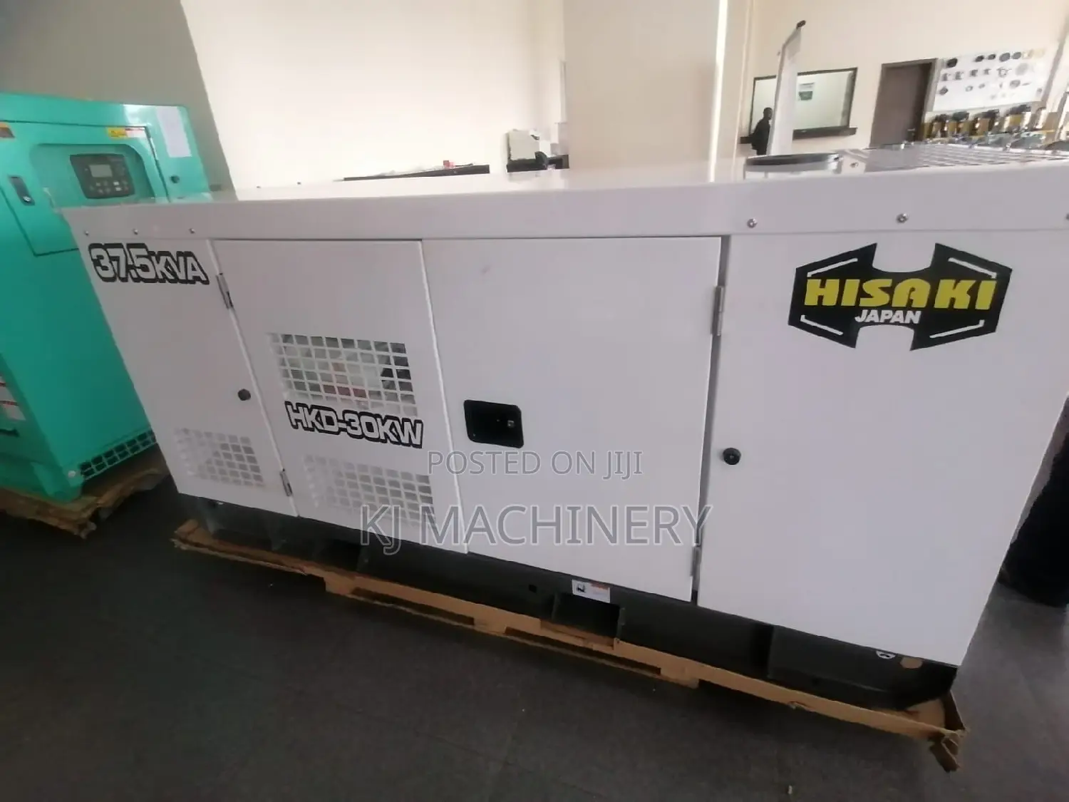 Hisaki 37.5kva Diesel Silent Generator Heavy Duty