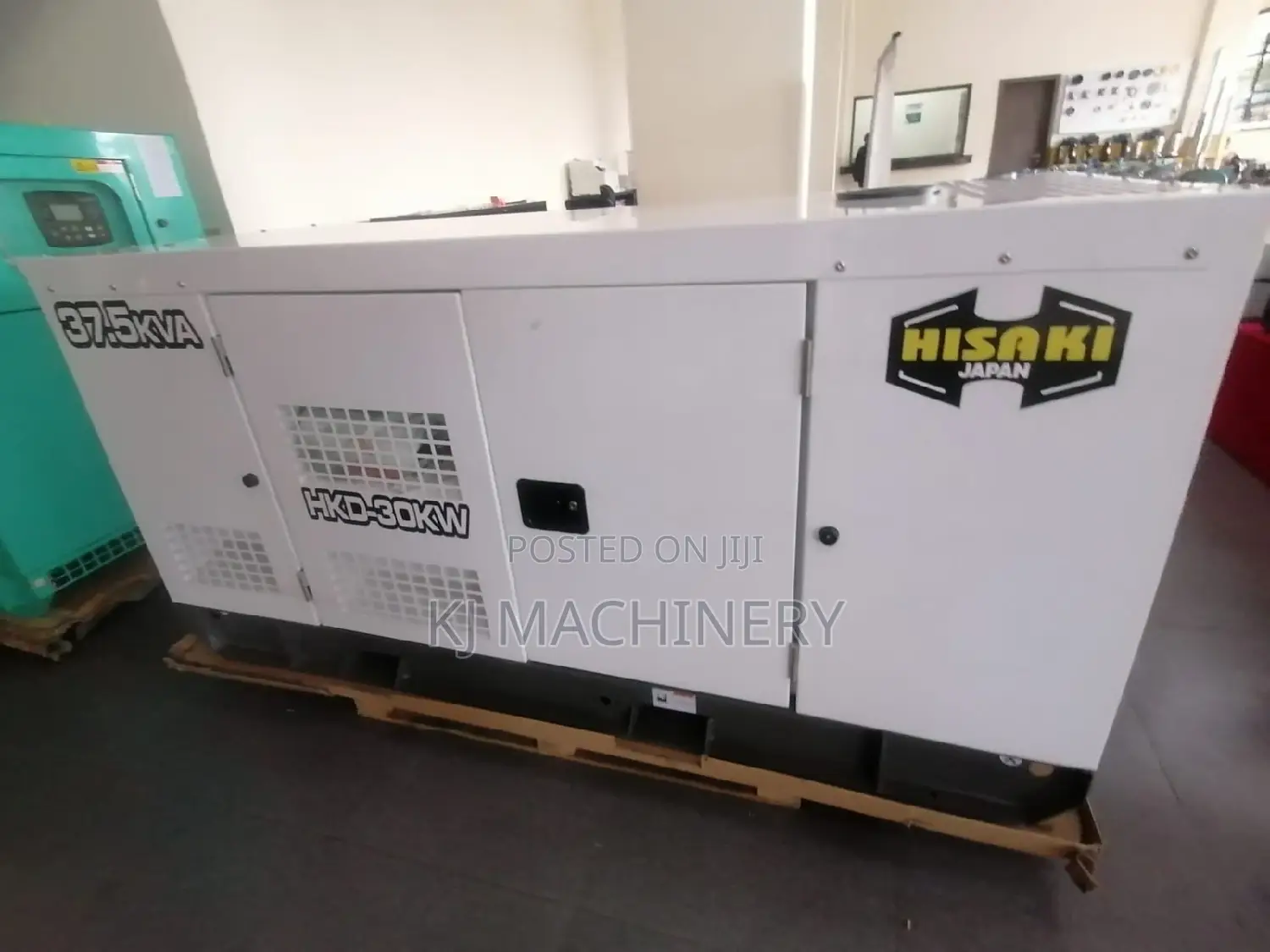 Hisaki 37.5kva Diesel Silent Generator Heavy Duty