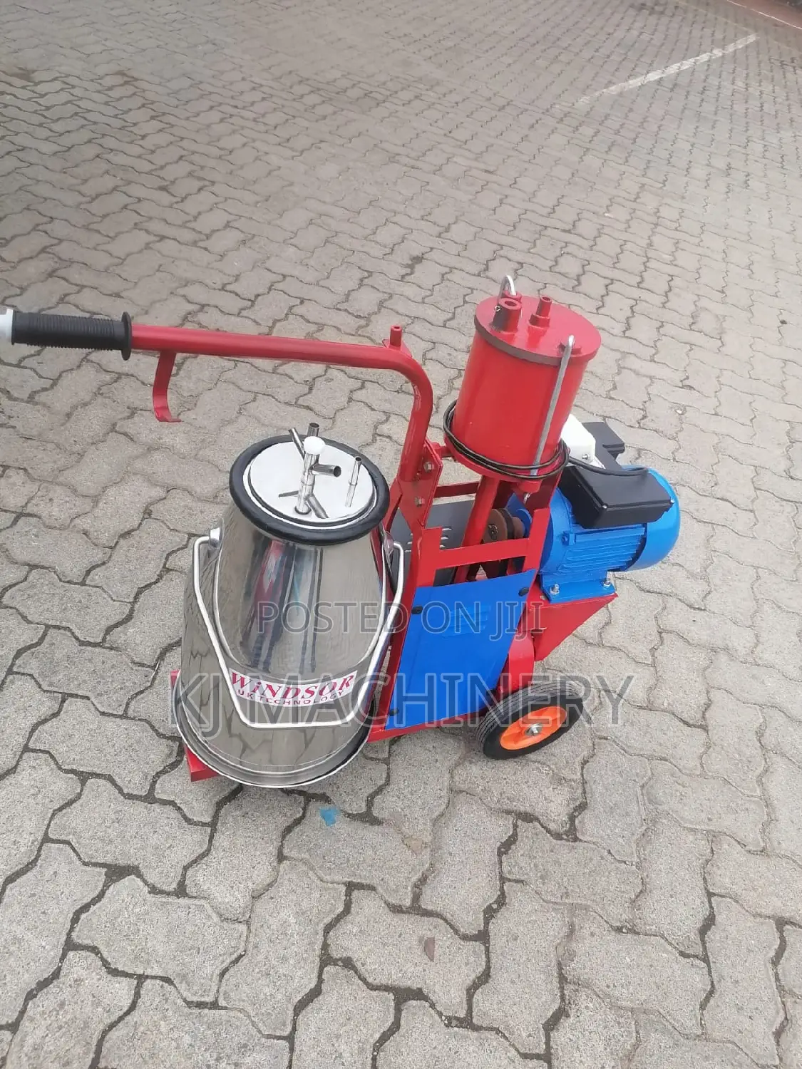 Single Bucket Milking Machine Windsor Brand