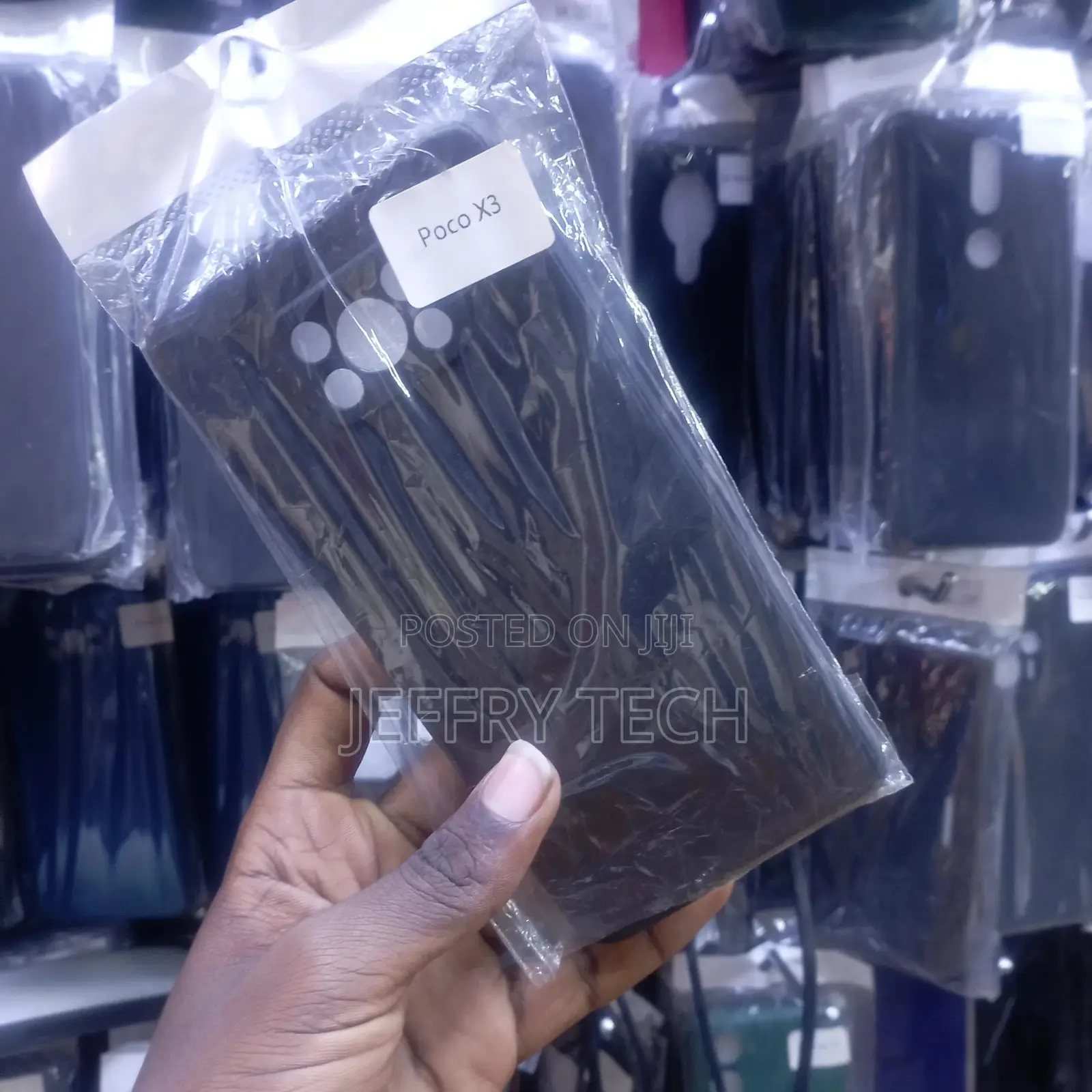 Blue Candy Silicone Case for Poco X3 Pro