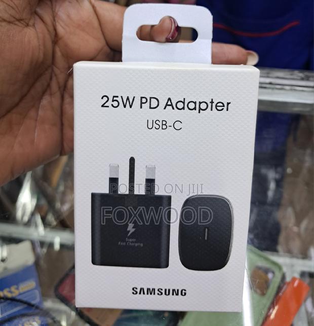 Samsung 25 W Fast Charger Adapter USB-C - thumbnail 3
