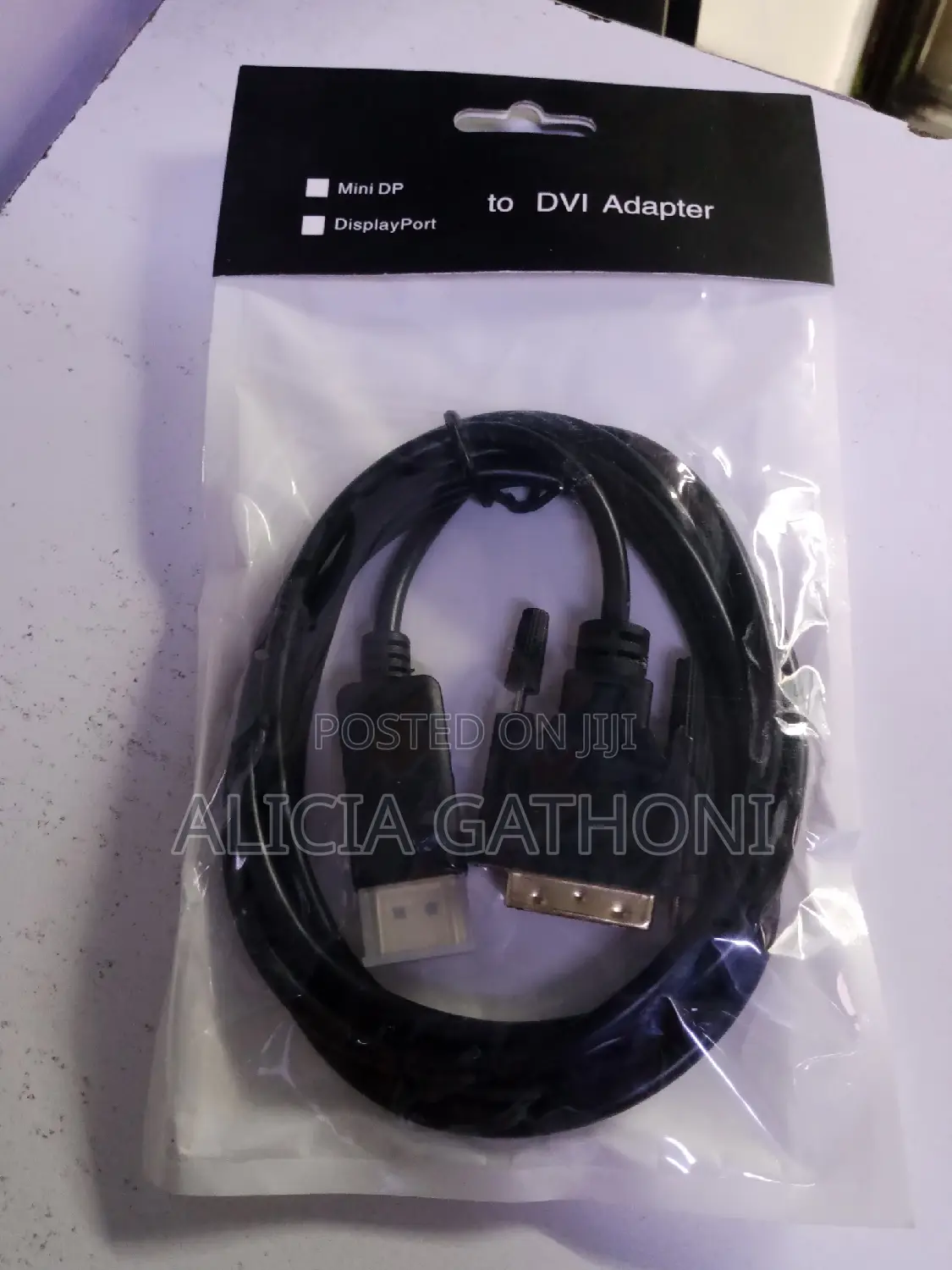 Display Port to Dvi Adapter New Original