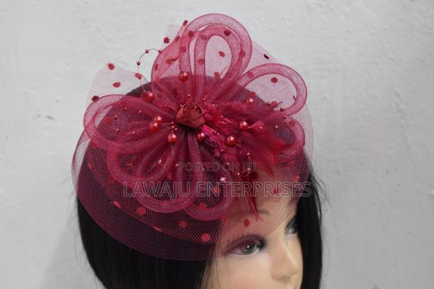 Burgundy Women's Fascinator