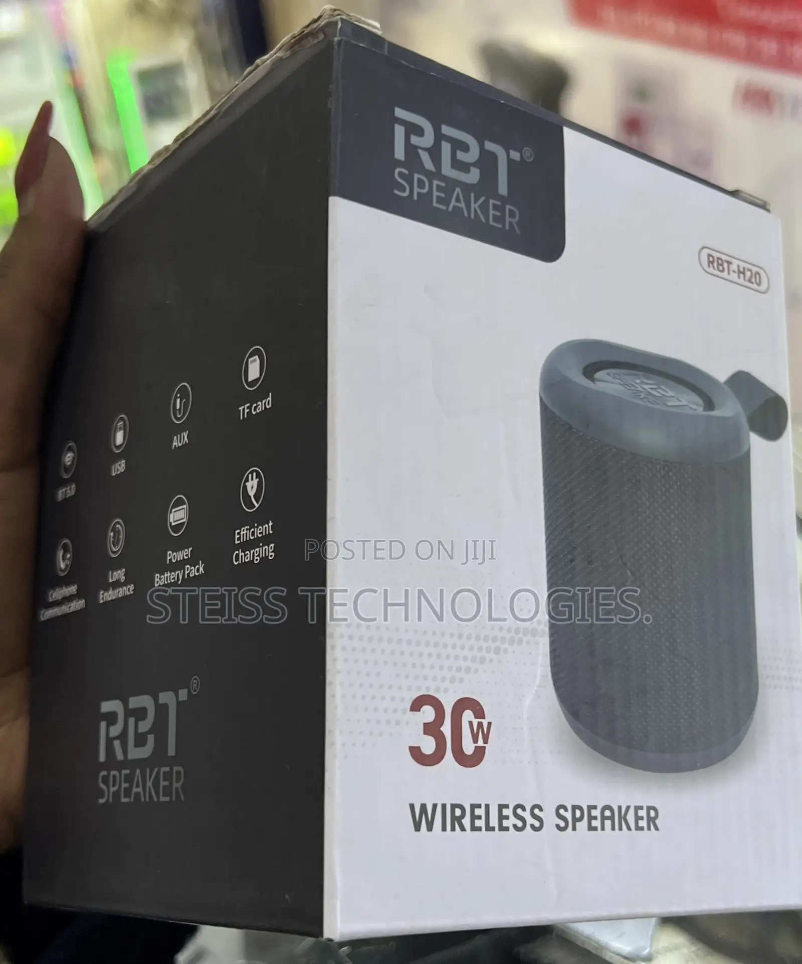 RBT Portable Bluetooth Speaker.