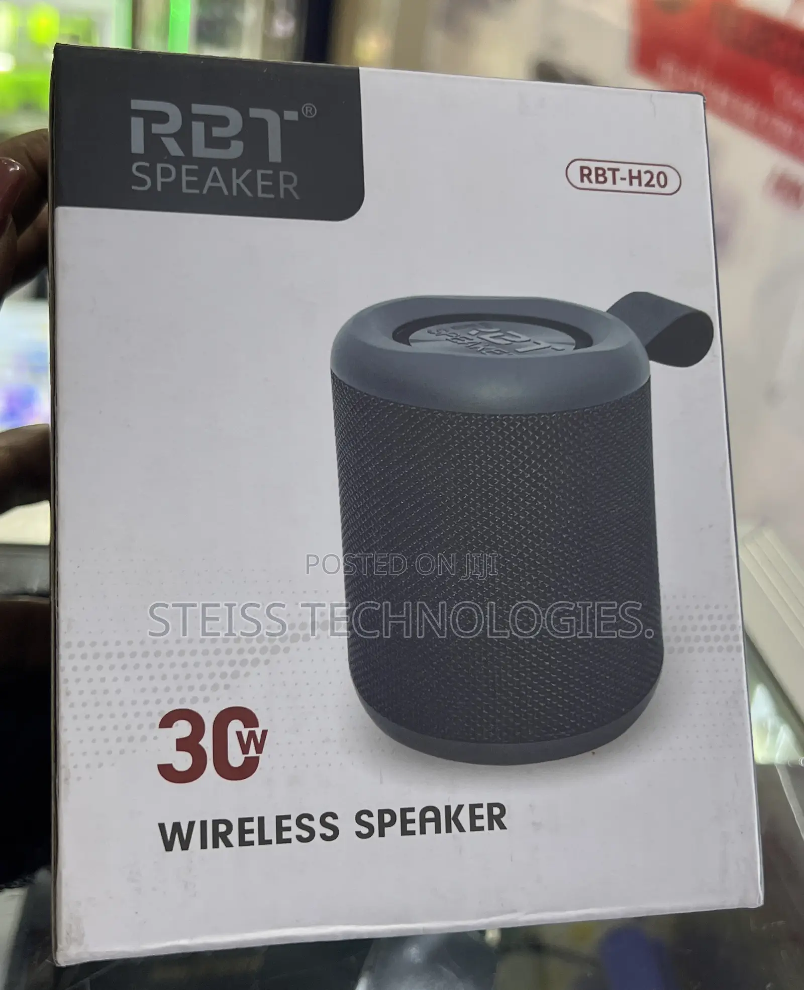 RBT Portable Bluetooth Speaker.