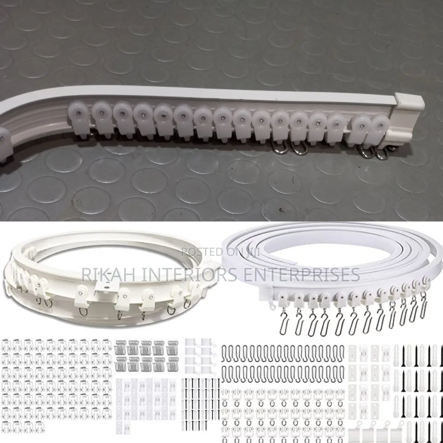 Hospital Partitioning Bendable Curtain Rails Bendable Rails