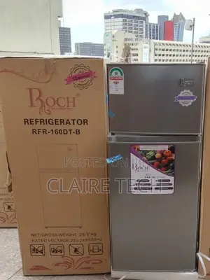 Roch 128 Litres Double Door Fridge RFR-160DT-B