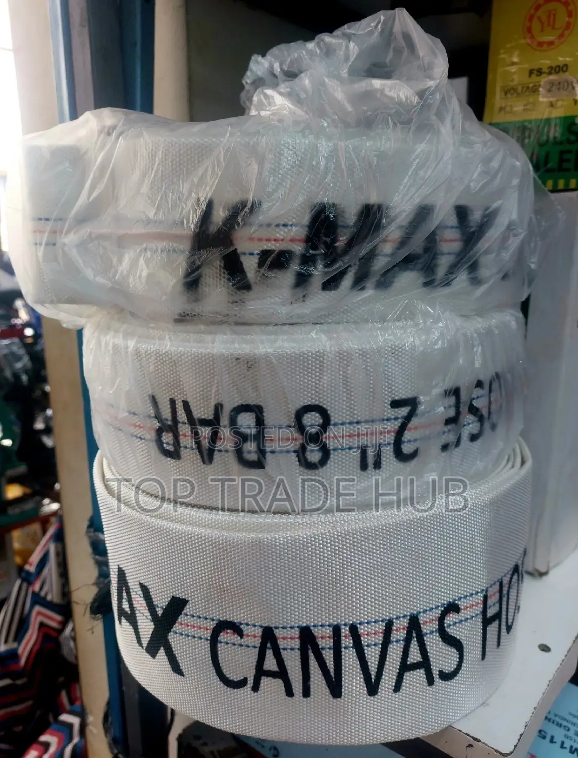 K-Max Canvas Hosepipes 2 Inch 8 Bar