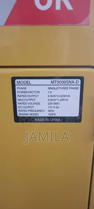 Metropolis UK 10.625kva Silent Generator