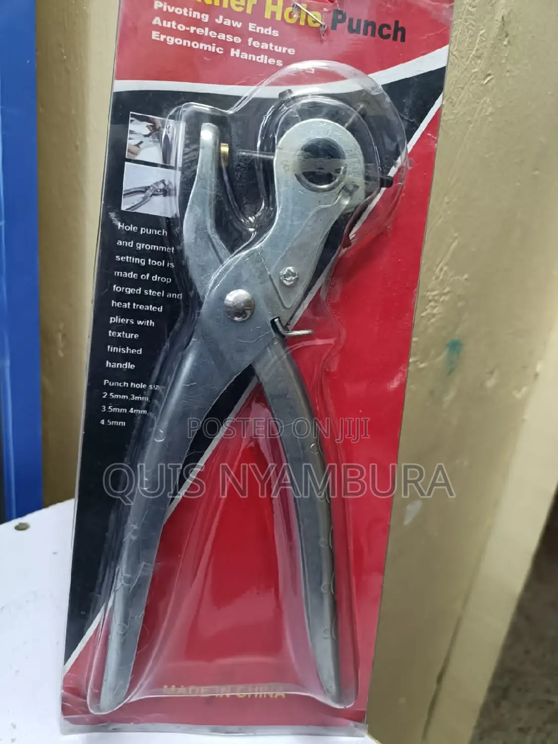 Leather Hole Punch Hole Punch .