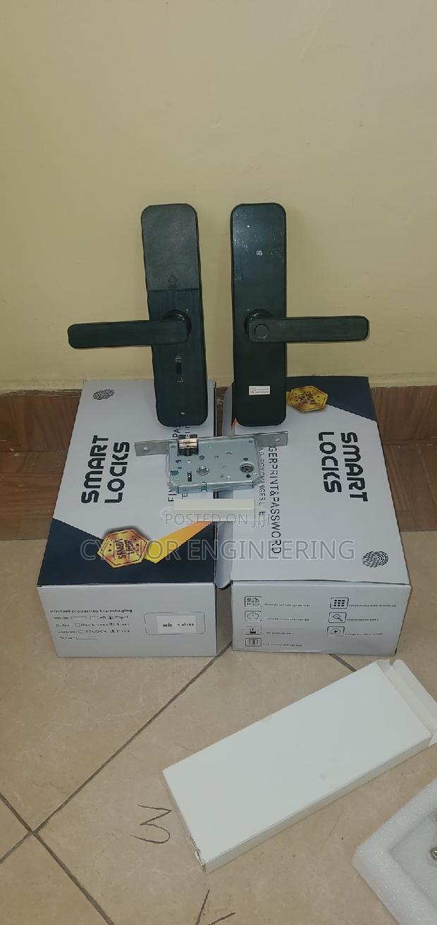 Wifi Enabled Smart Door Lock for Security Lock - main view