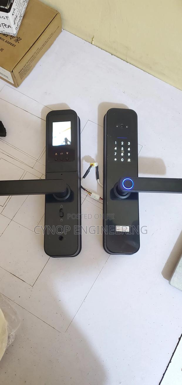 Affordable Smart Biometric Lock With Camera And Bluetooth - main view