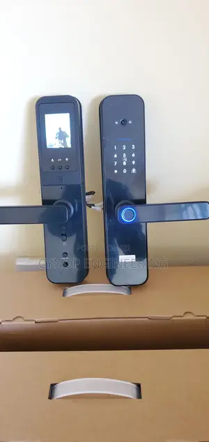 Intelligent Smart Lock With Camera for Wooden Door