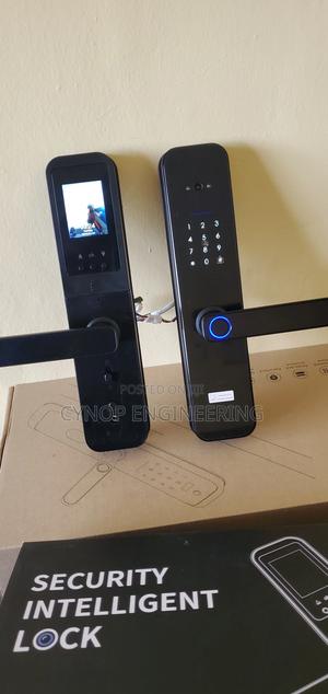 Smart Camera Lock For Steel And Wooden Doors