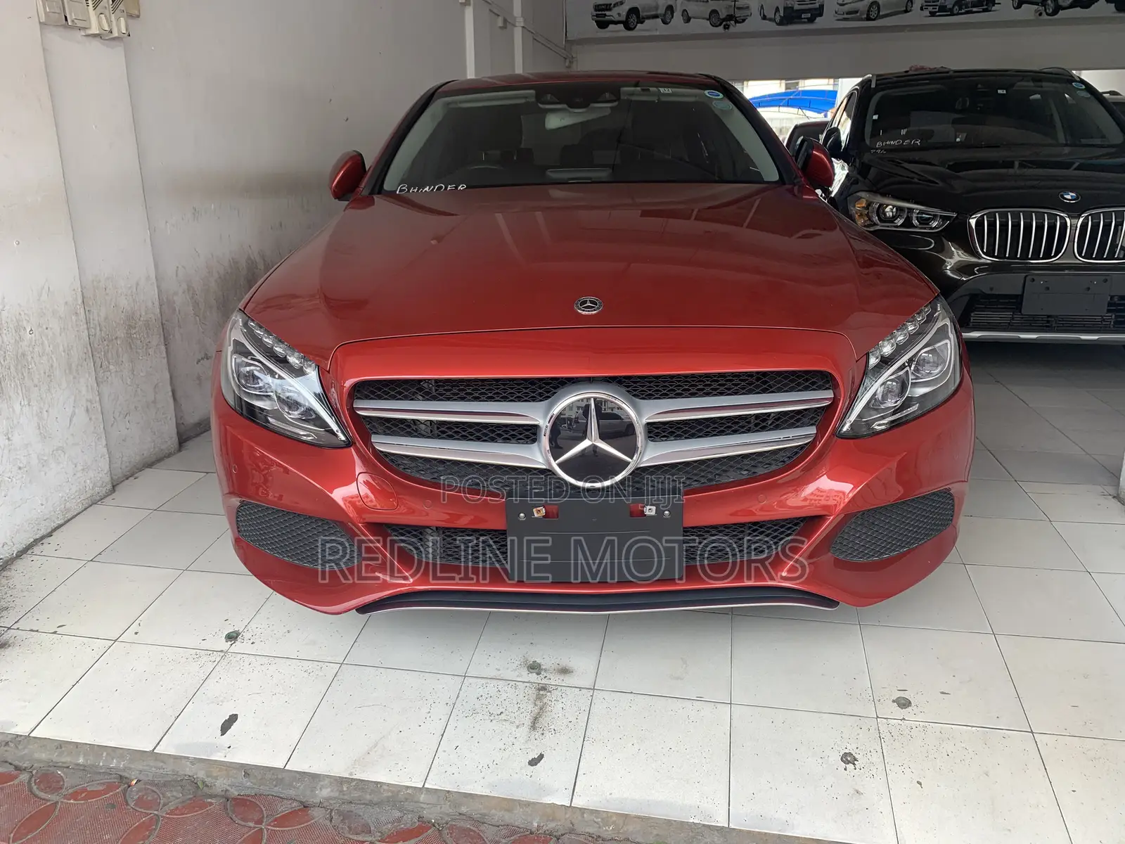 Mercedes-Benz C200 2017 Red