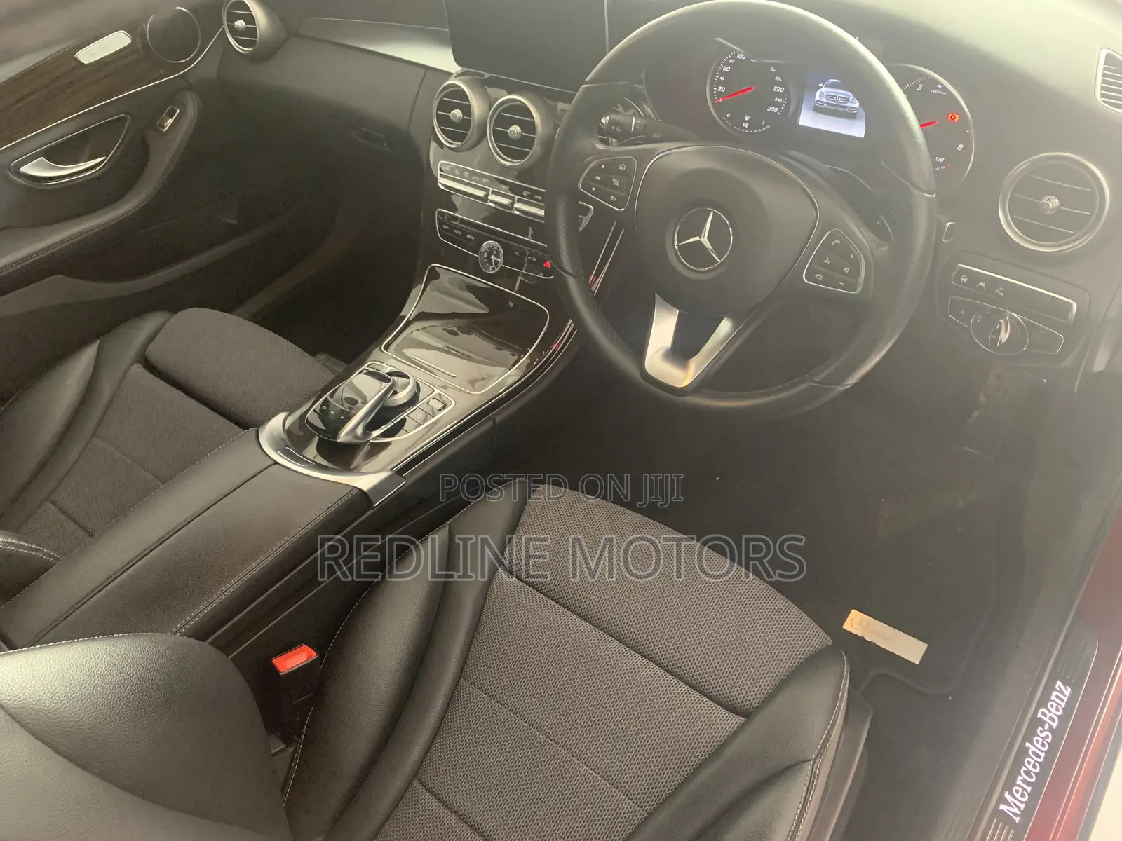 Mercedes-Benz C200 2017 Red
