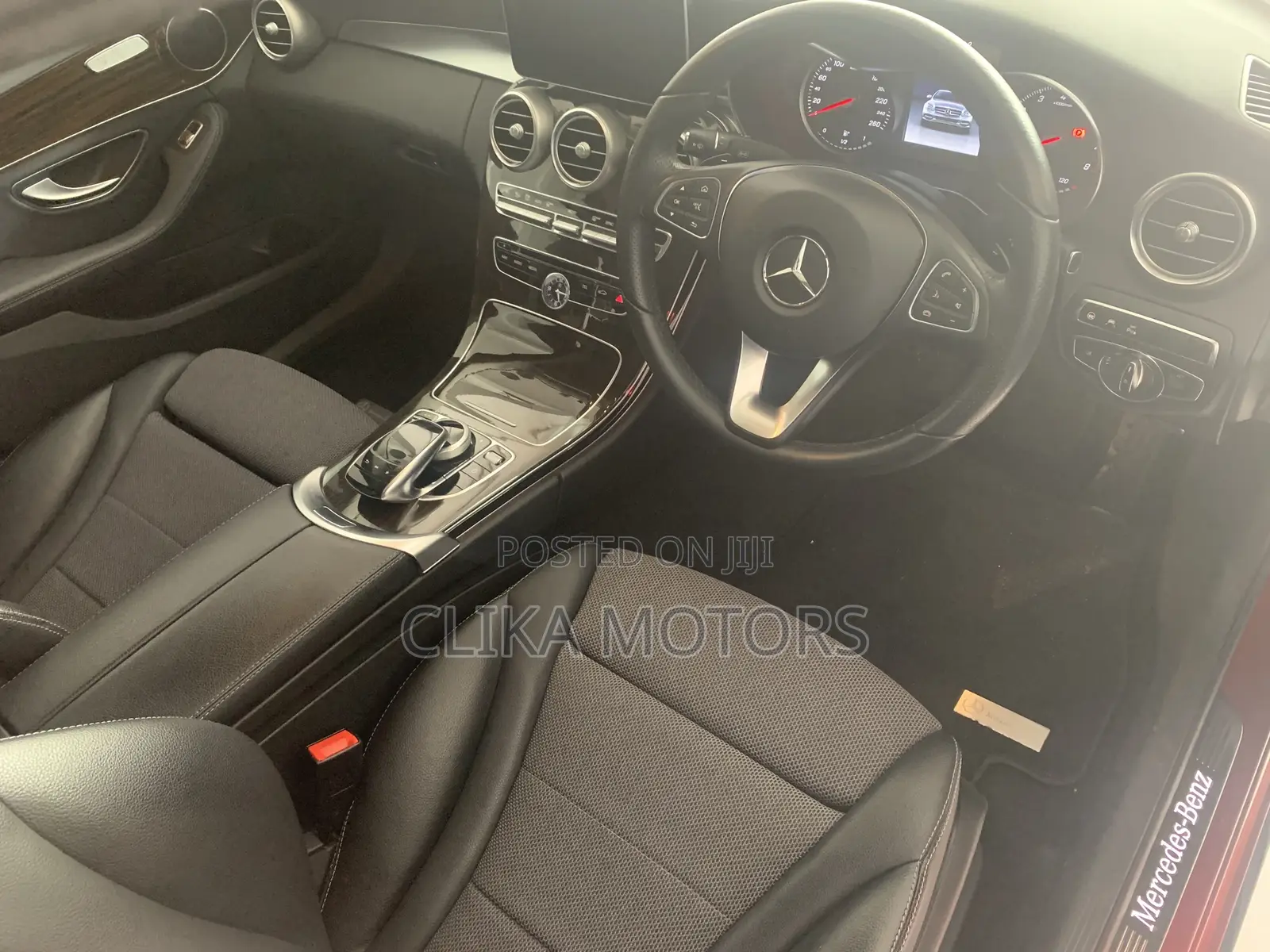 Mercedes-Benz C200 2017 Red
