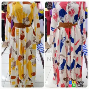 Stylish Coloured Maxi Dress
