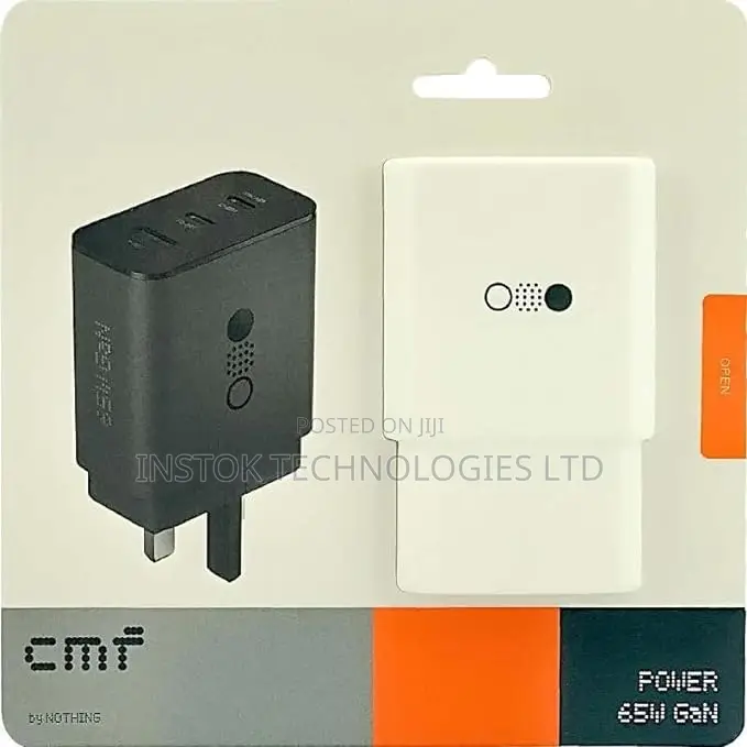 CMF by Nothing Power 65W Gan 3- Port Charger