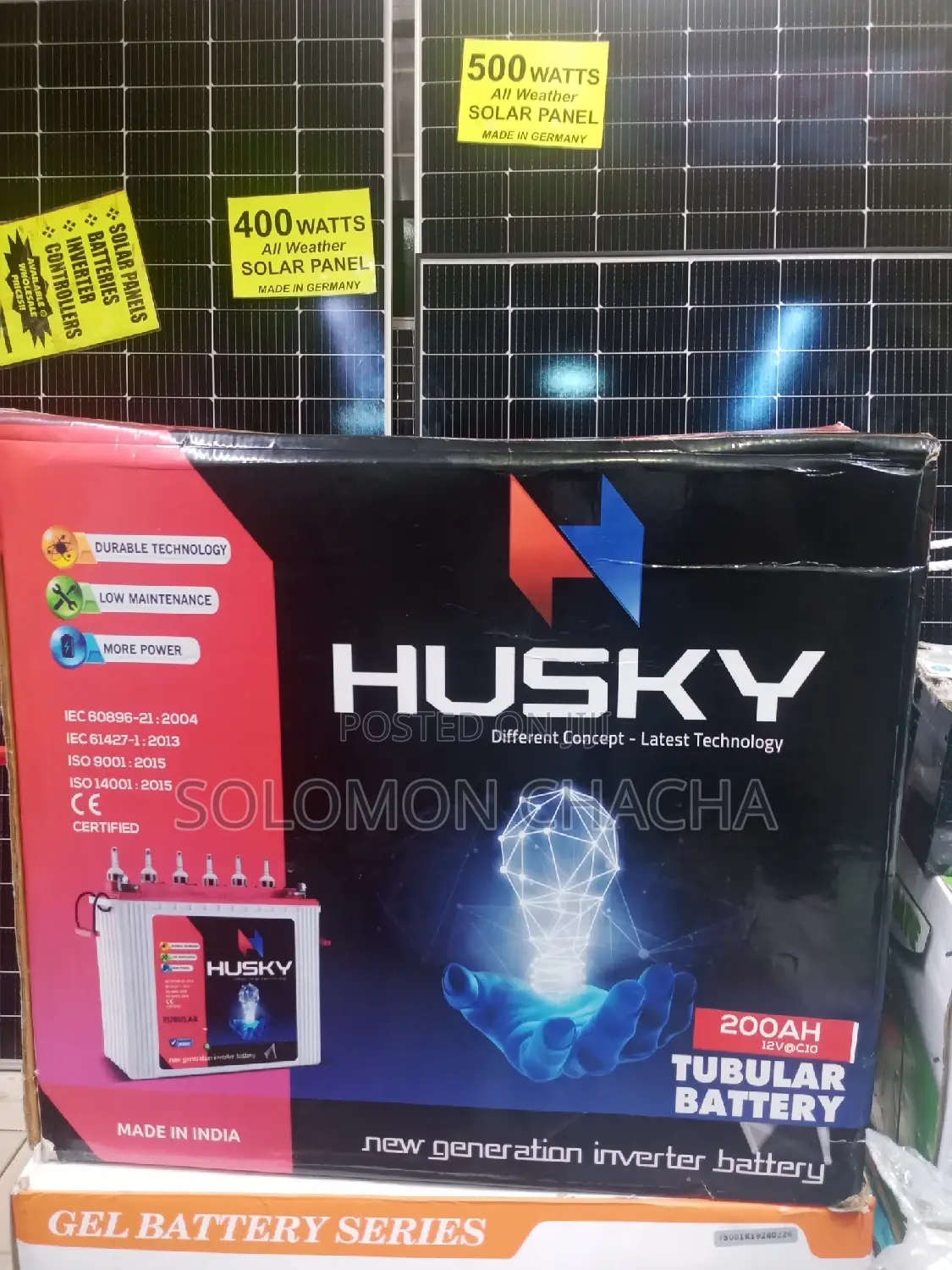 Husky 200ah 12v Tubular Battery